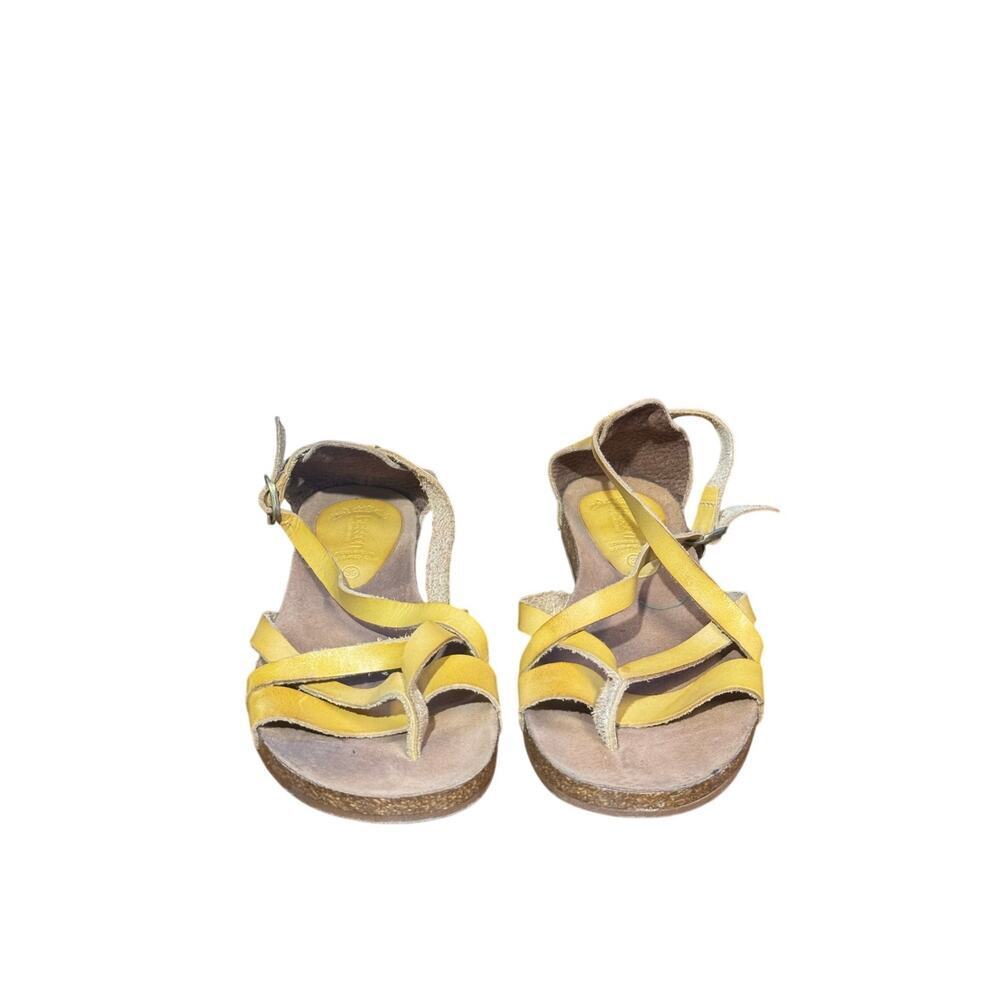 BESSON Chaussures Women’s leather sandals size euro 39